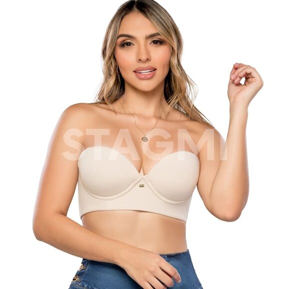 38D Magic Bra New Stagmi Sosten Colombian SMI03006 Removable Strap Max Coverage! - Picture 3 of 17